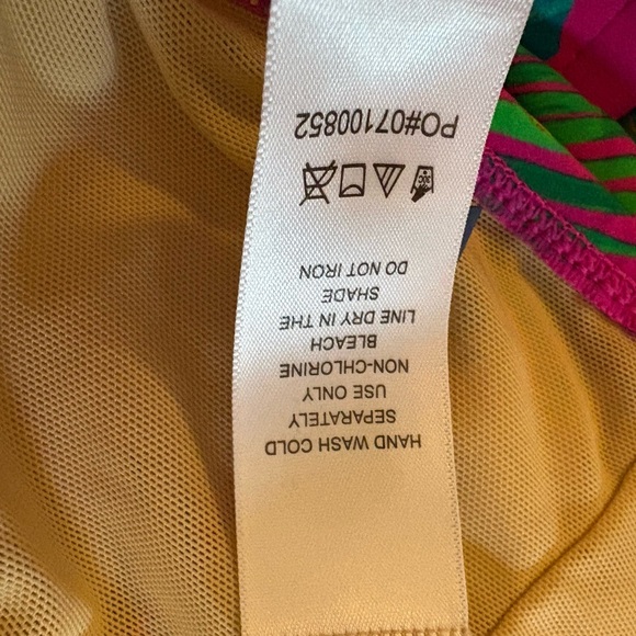 Swimsuit 2 pc, size 22W by Kim Gravel swimsuits. NWT pink floral - Picture 8 of 14